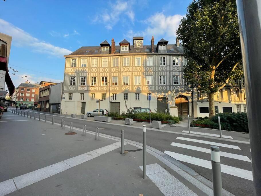 Le Henri IV - Vue Cathedrale, Parking Apartment Rouen Exterior foto